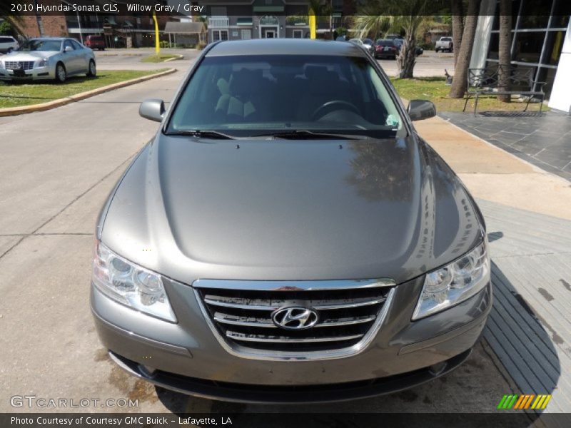 Willow Gray / Gray 2010 Hyundai Sonata GLS