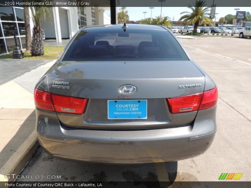Willow Gray / Gray 2010 Hyundai Sonata GLS