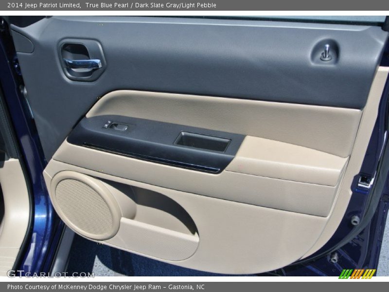 True Blue Pearl / Dark Slate Gray/Light Pebble 2014 Jeep Patriot Limited