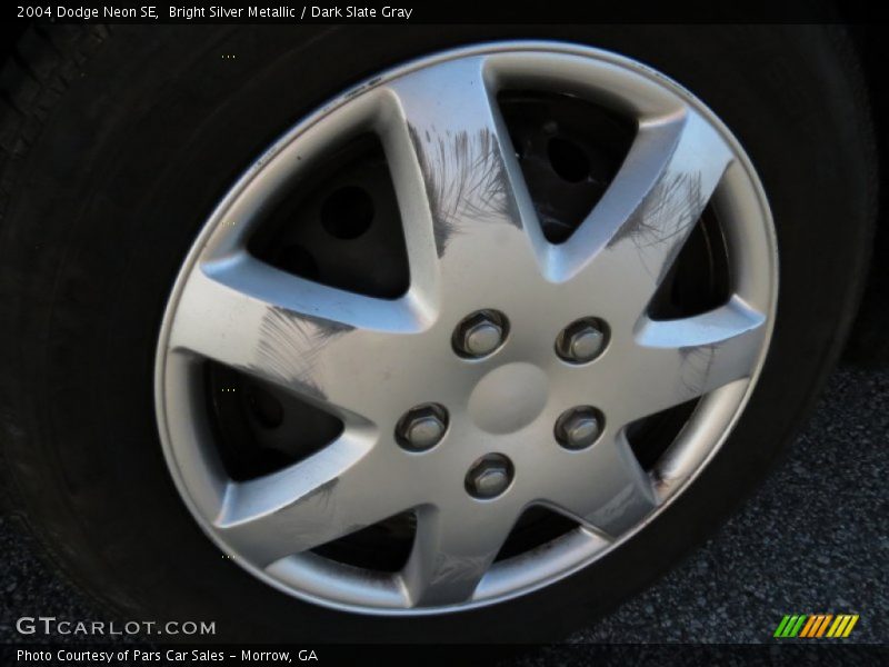 Bright Silver Metallic / Dark Slate Gray 2004 Dodge Neon SE