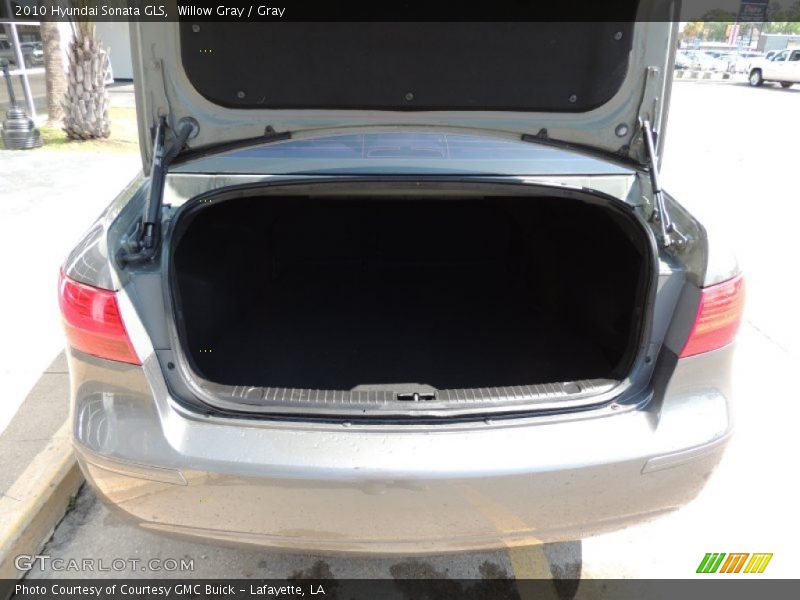 Willow Gray / Gray 2010 Hyundai Sonata GLS