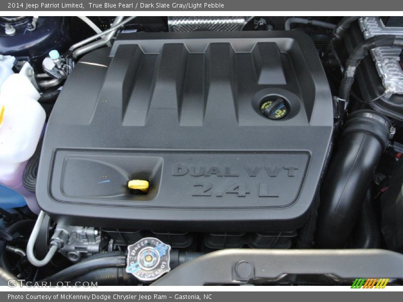 True Blue Pearl / Dark Slate Gray/Light Pebble 2014 Jeep Patriot Limited
