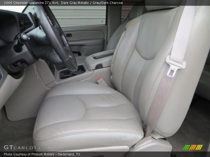 Dark Gray Metallic / Gray/Dark Charcoal 2006 Chevrolet Avalanche Z71 4x4