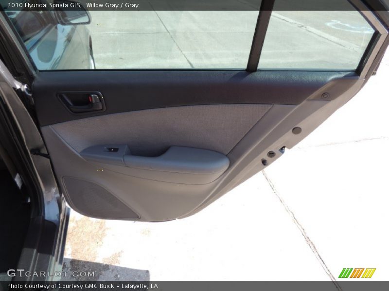 Willow Gray / Gray 2010 Hyundai Sonata GLS