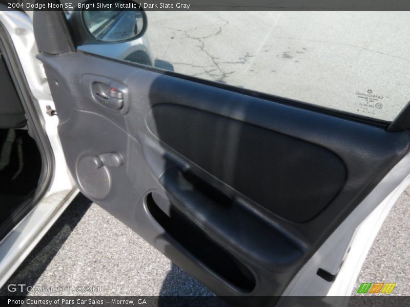 Bright Silver Metallic / Dark Slate Gray 2004 Dodge Neon SE