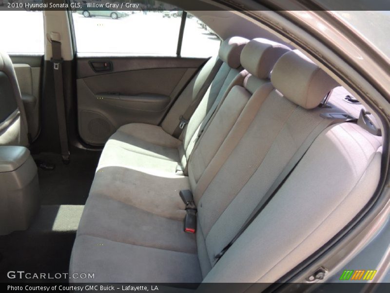 Willow Gray / Gray 2010 Hyundai Sonata GLS