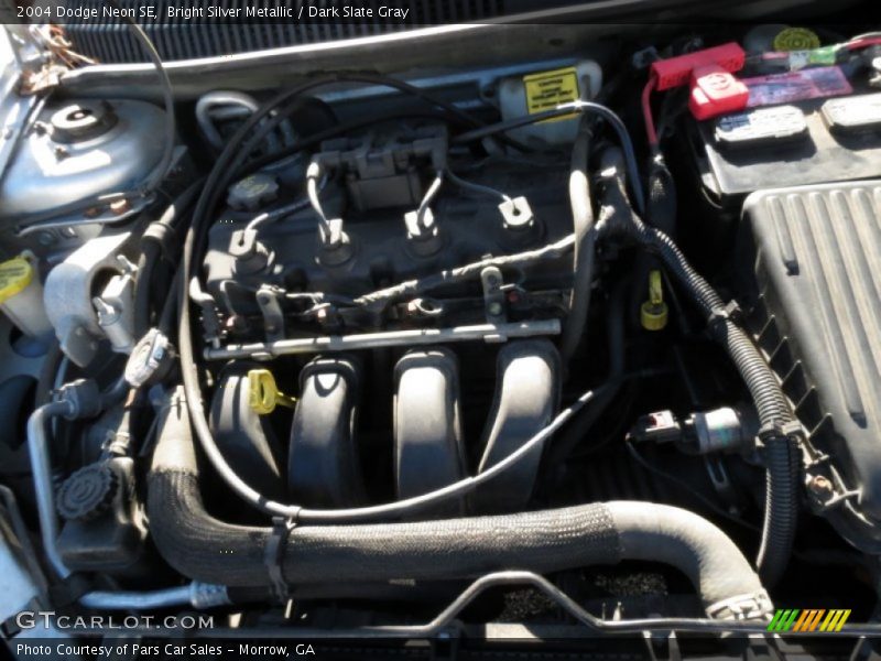 Bright Silver Metallic / Dark Slate Gray 2004 Dodge Neon SE