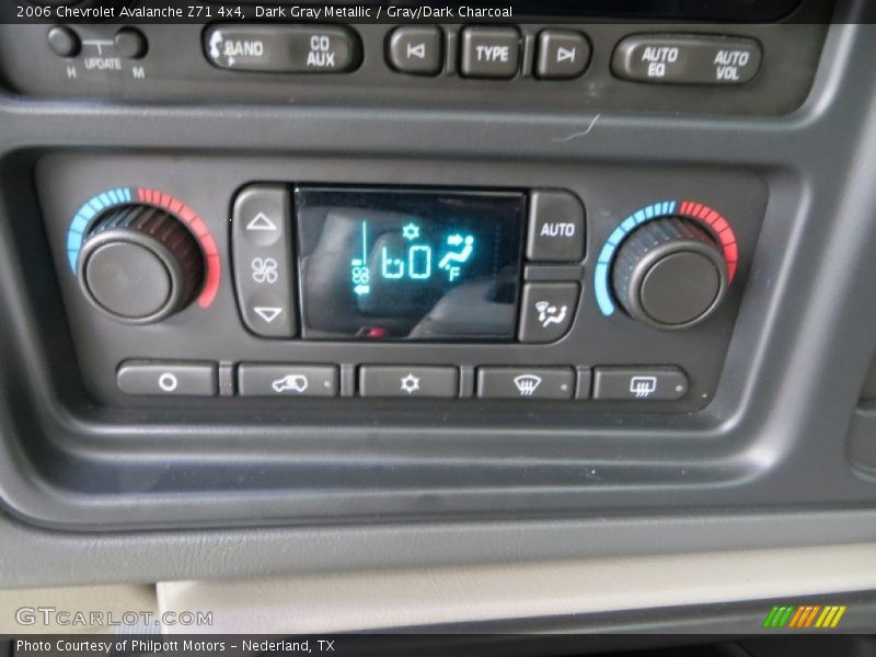 Dark Gray Metallic / Gray/Dark Charcoal 2006 Chevrolet Avalanche Z71 4x4