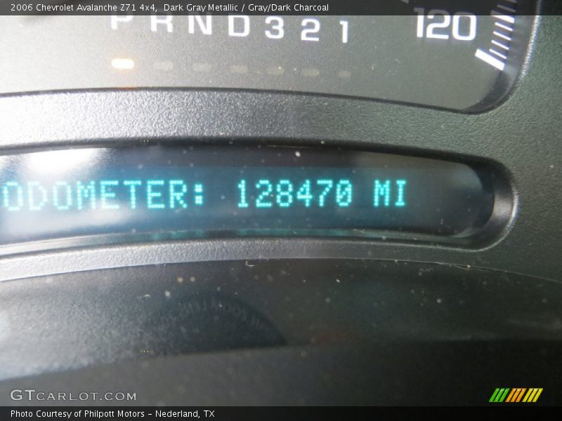 Dark Gray Metallic / Gray/Dark Charcoal 2006 Chevrolet Avalanche Z71 4x4