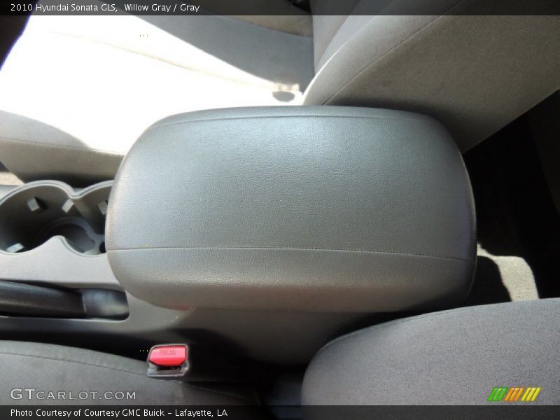 Willow Gray / Gray 2010 Hyundai Sonata GLS