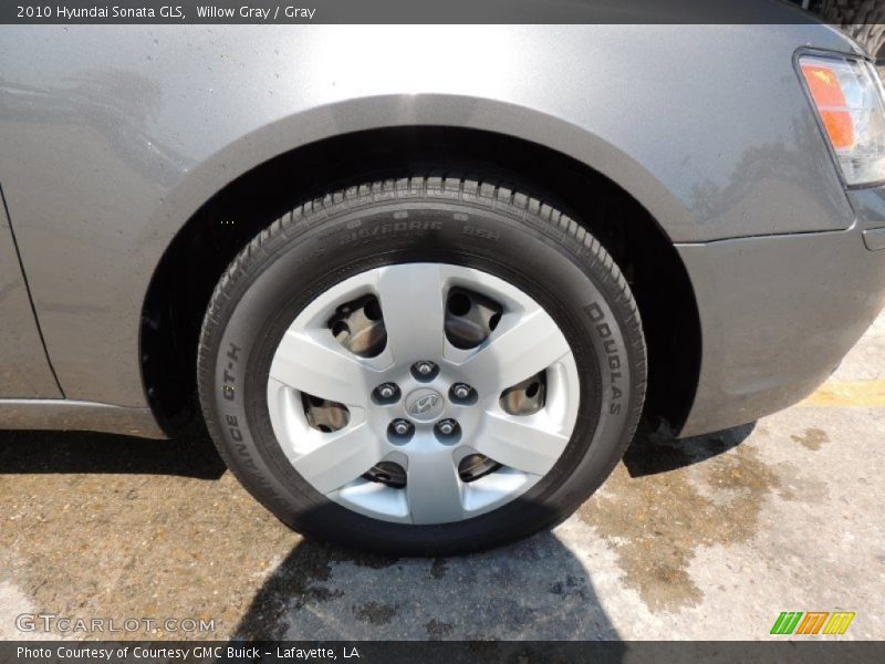 Willow Gray / Gray 2010 Hyundai Sonata GLS