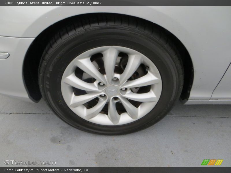 Bright Silver Metallic / Black 2006 Hyundai Azera Limited