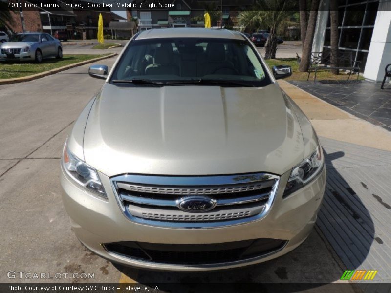 Gold Leaf Metallic / Light Stone 2010 Ford Taurus Limited