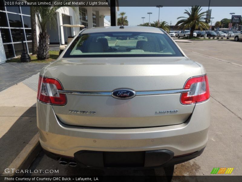 Gold Leaf Metallic / Light Stone 2010 Ford Taurus Limited