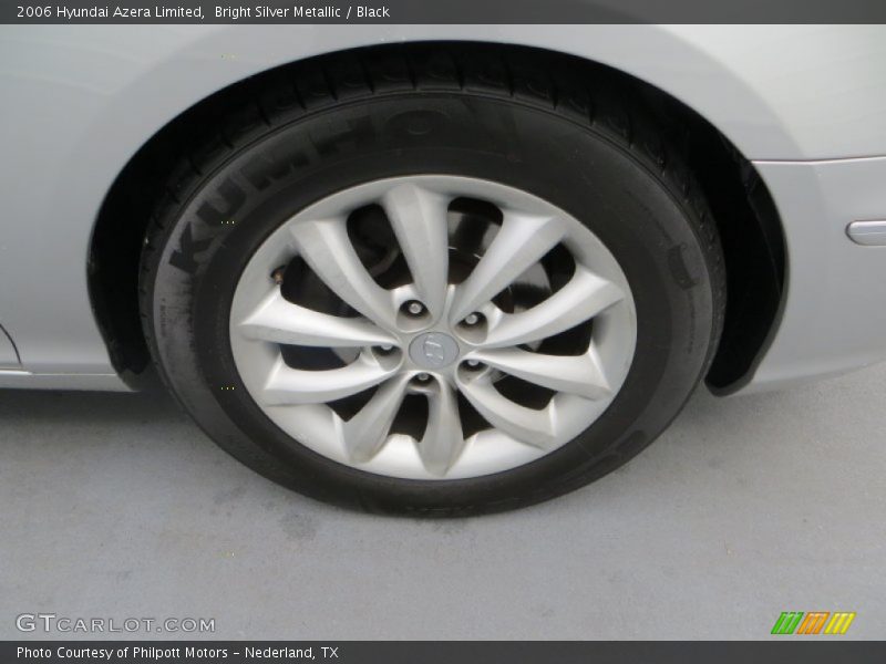 Bright Silver Metallic / Black 2006 Hyundai Azera Limited