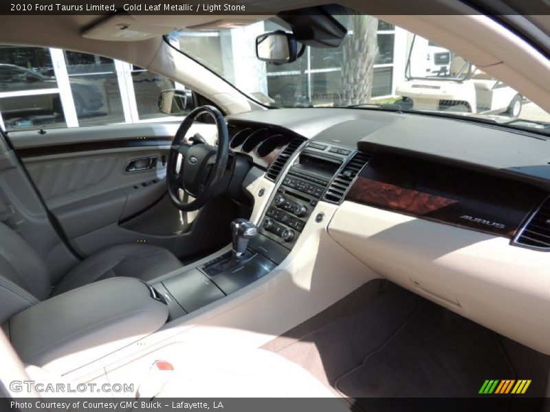 Gold Leaf Metallic / Light Stone 2010 Ford Taurus Limited