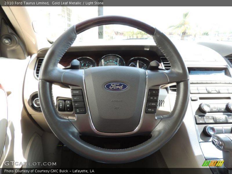 Gold Leaf Metallic / Light Stone 2010 Ford Taurus Limited