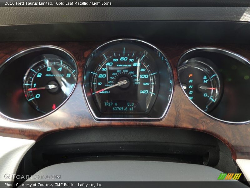 Gold Leaf Metallic / Light Stone 2010 Ford Taurus Limited