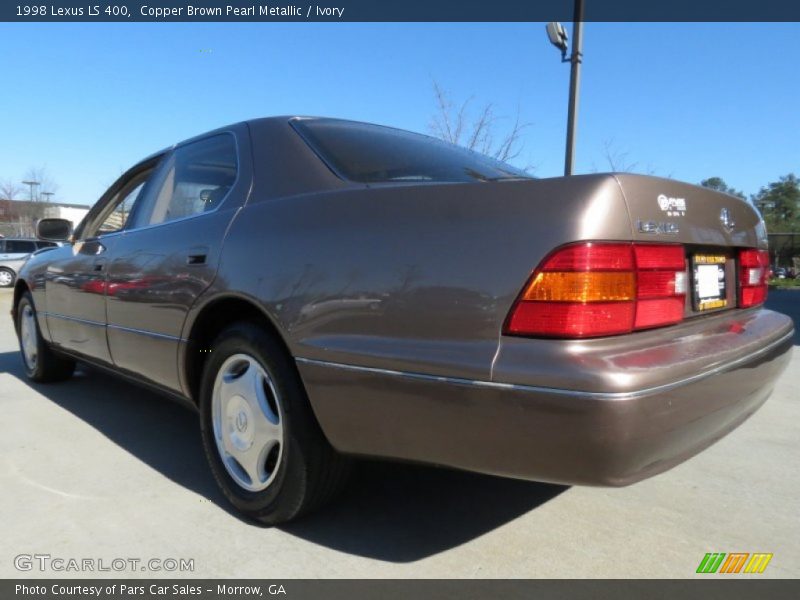 Copper Brown Pearl Metallic / Ivory 1998 Lexus LS 400