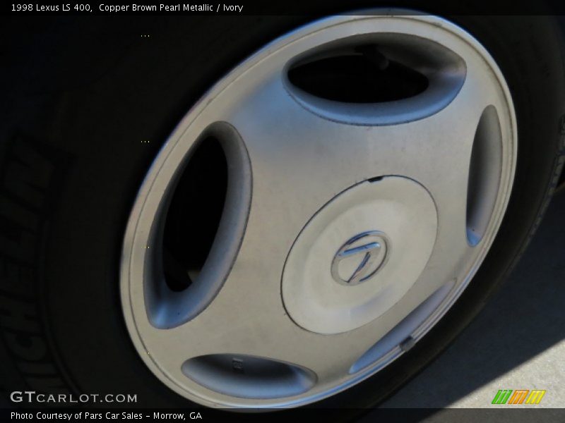 Copper Brown Pearl Metallic / Ivory 1998 Lexus LS 400