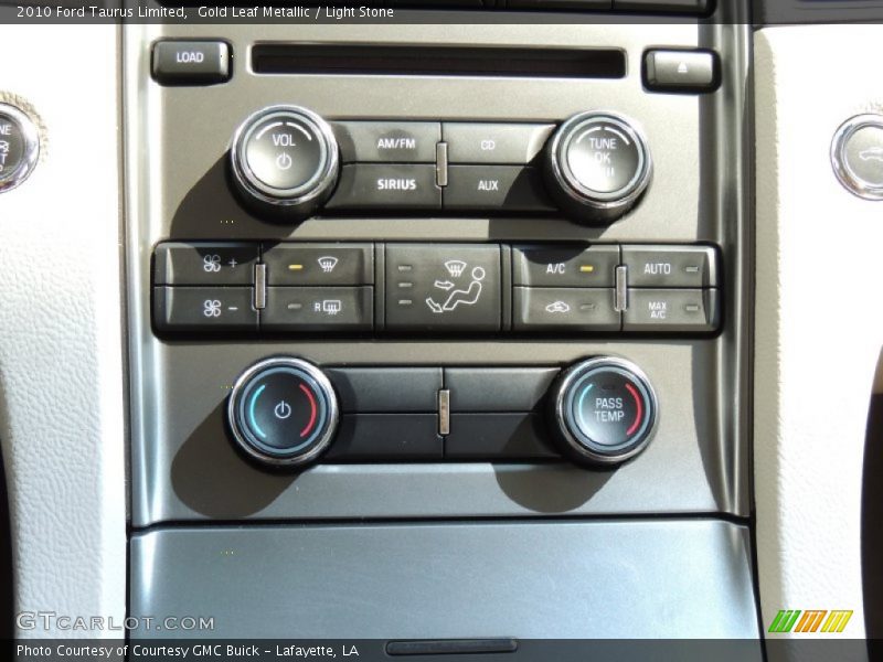 Gold Leaf Metallic / Light Stone 2010 Ford Taurus Limited