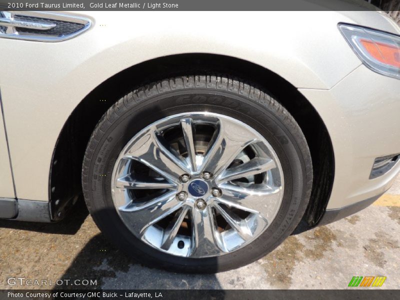Gold Leaf Metallic / Light Stone 2010 Ford Taurus Limited