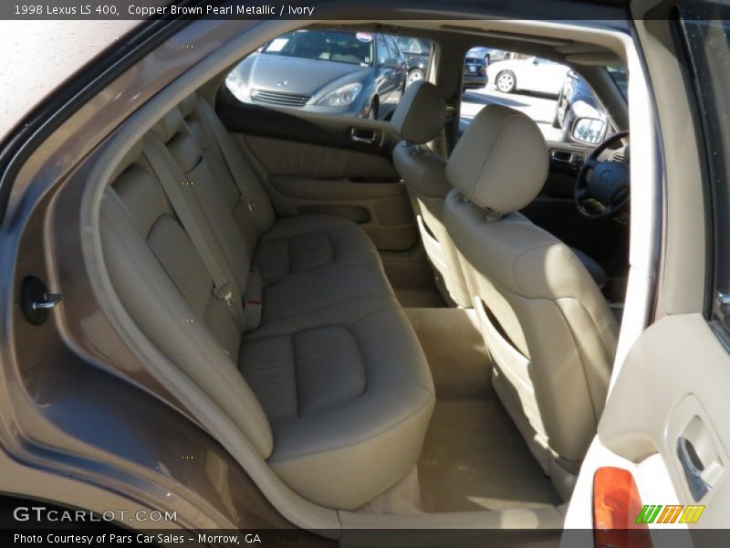 Rear Seat of 1998 LS 400