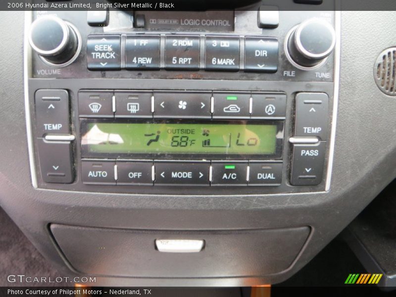 Bright Silver Metallic / Black 2006 Hyundai Azera Limited