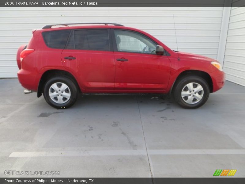 Barcelona Red Metallic / Taupe 2006 Toyota RAV4