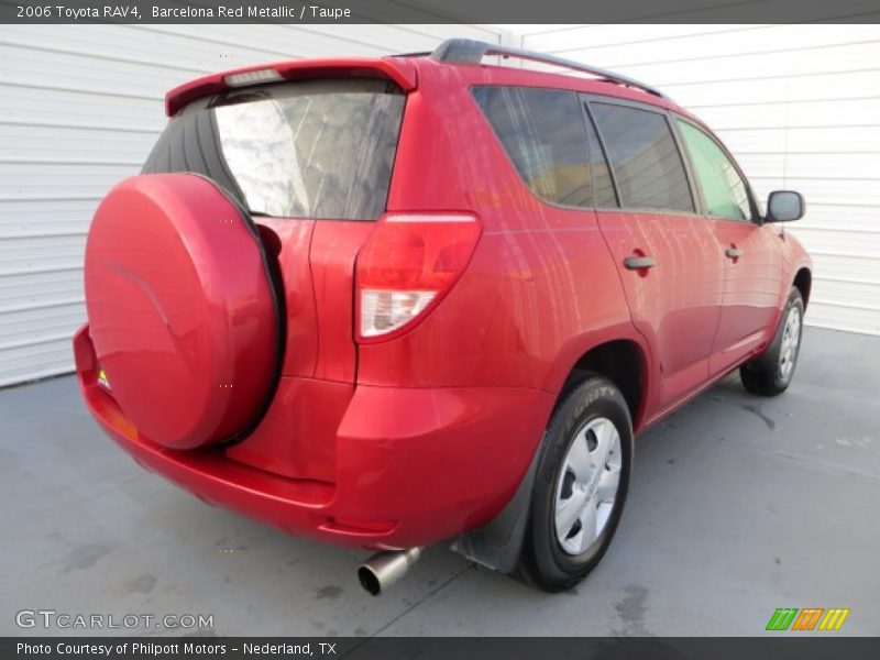 Barcelona Red Metallic / Taupe 2006 Toyota RAV4