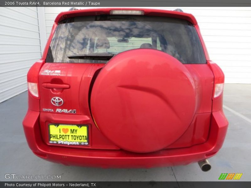 Barcelona Red Metallic / Taupe 2006 Toyota RAV4