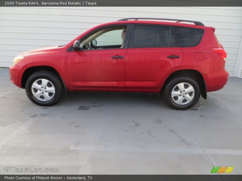 Barcelona Red Metallic / Taupe 2006 Toyota RAV4