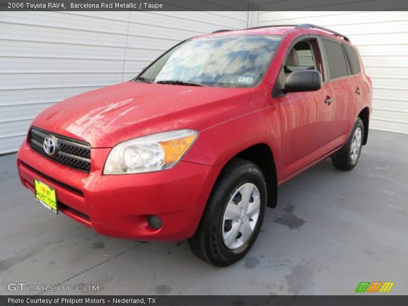 Barcelona Red Metallic / Taupe 2006 Toyota RAV4