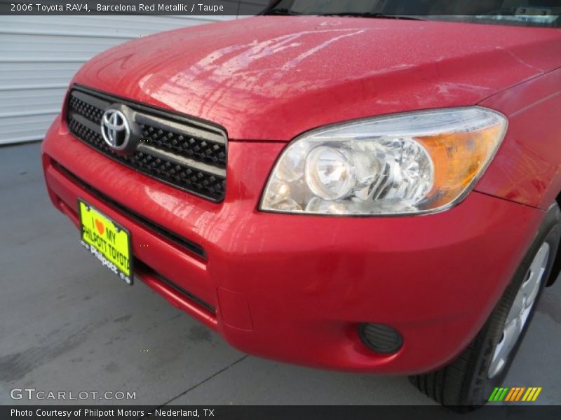 Barcelona Red Metallic / Taupe 2006 Toyota RAV4