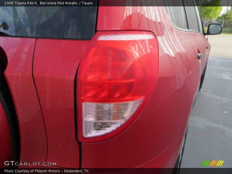 Barcelona Red Metallic / Taupe 2006 Toyota RAV4