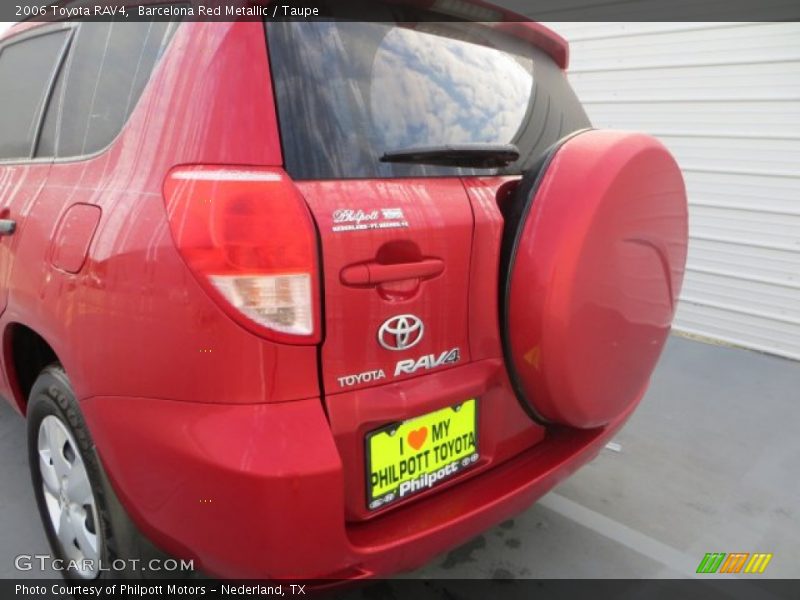 Barcelona Red Metallic / Taupe 2006 Toyota RAV4