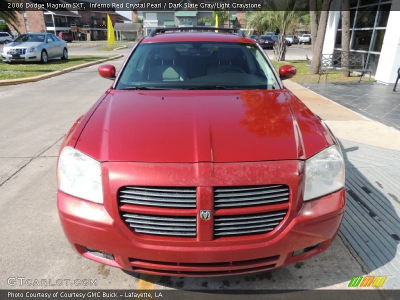 Inferno Red Crystal Pearl / Dark Slate Gray/Light Graystone 2006 Dodge Magnum SXT