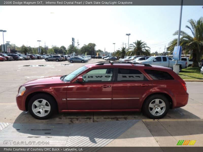 Inferno Red Crystal Pearl / Dark Slate Gray/Light Graystone 2006 Dodge Magnum SXT