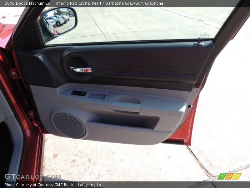 Inferno Red Crystal Pearl / Dark Slate Gray/Light Graystone 2006 Dodge Magnum SXT