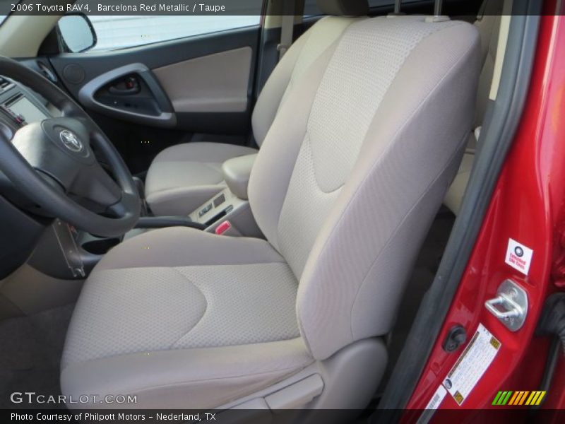 Barcelona Red Metallic / Taupe 2006 Toyota RAV4
