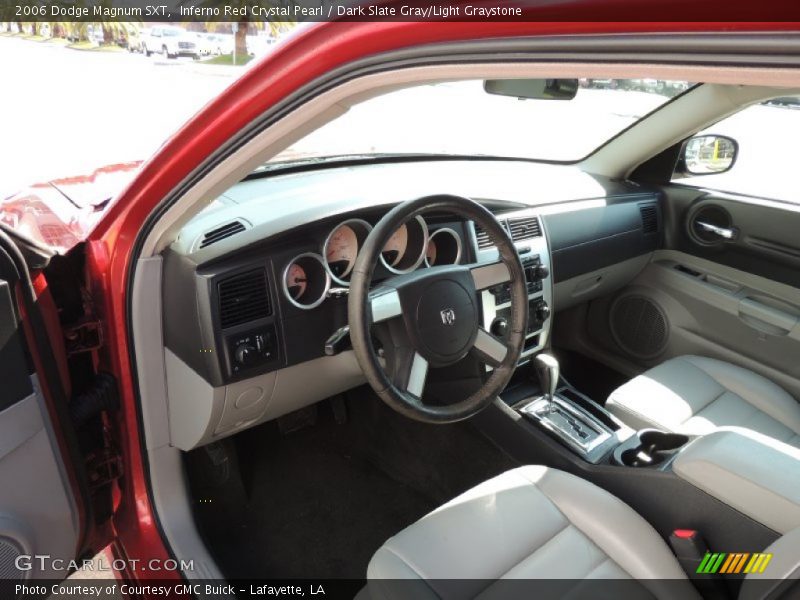 Inferno Red Crystal Pearl / Dark Slate Gray/Light Graystone 2006 Dodge Magnum SXT