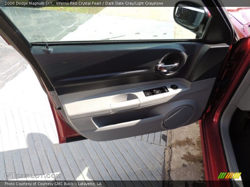 Inferno Red Crystal Pearl / Dark Slate Gray/Light Graystone 2006 Dodge Magnum SXT