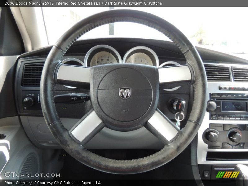 Inferno Red Crystal Pearl / Dark Slate Gray/Light Graystone 2006 Dodge Magnum SXT