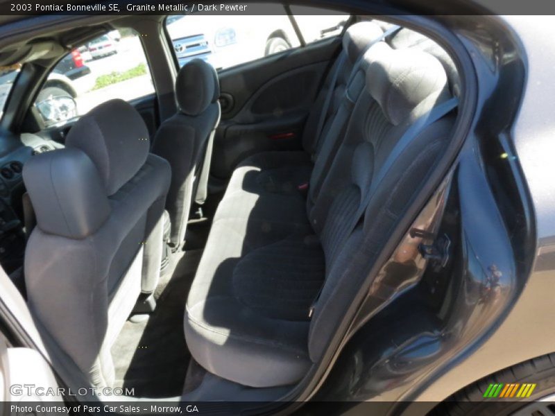 Granite Metallic / Dark Pewter 2003 Pontiac Bonneville SE