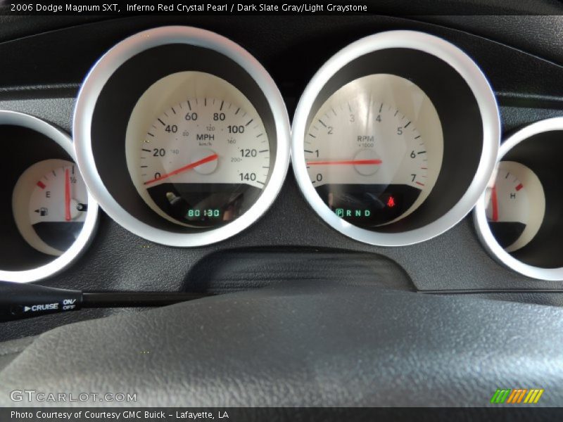 Inferno Red Crystal Pearl / Dark Slate Gray/Light Graystone 2006 Dodge Magnum SXT