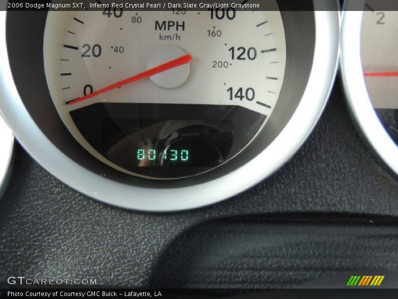 Inferno Red Crystal Pearl / Dark Slate Gray/Light Graystone 2006 Dodge Magnum SXT