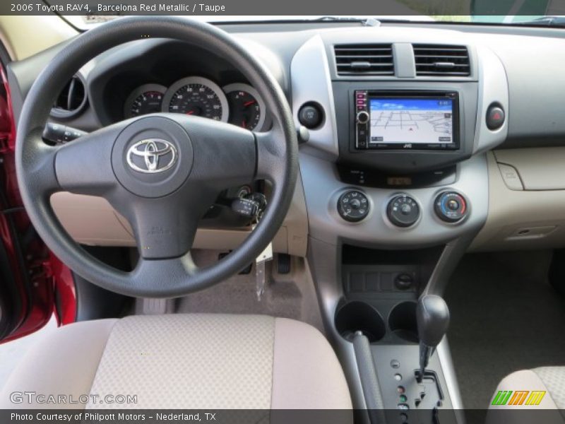 Barcelona Red Metallic / Taupe 2006 Toyota RAV4