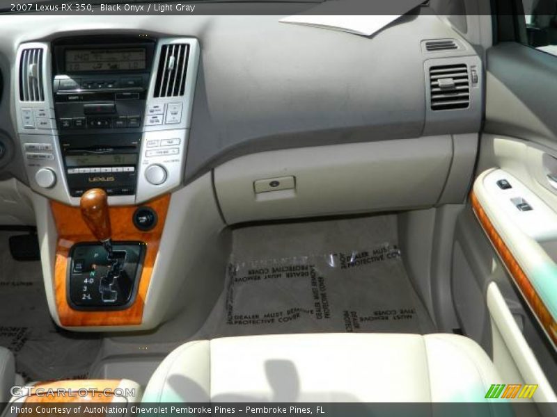 Black Onyx / Light Gray 2007 Lexus RX 350