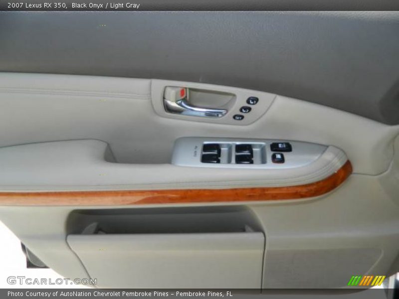 Black Onyx / Light Gray 2007 Lexus RX 350