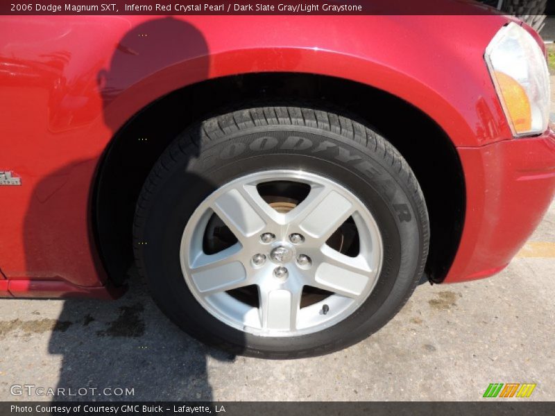 Inferno Red Crystal Pearl / Dark Slate Gray/Light Graystone 2006 Dodge Magnum SXT